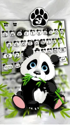 Baby Panda Keyboard android App screenshot 1